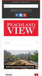 Mobile Screenshot of peachlandview.com
